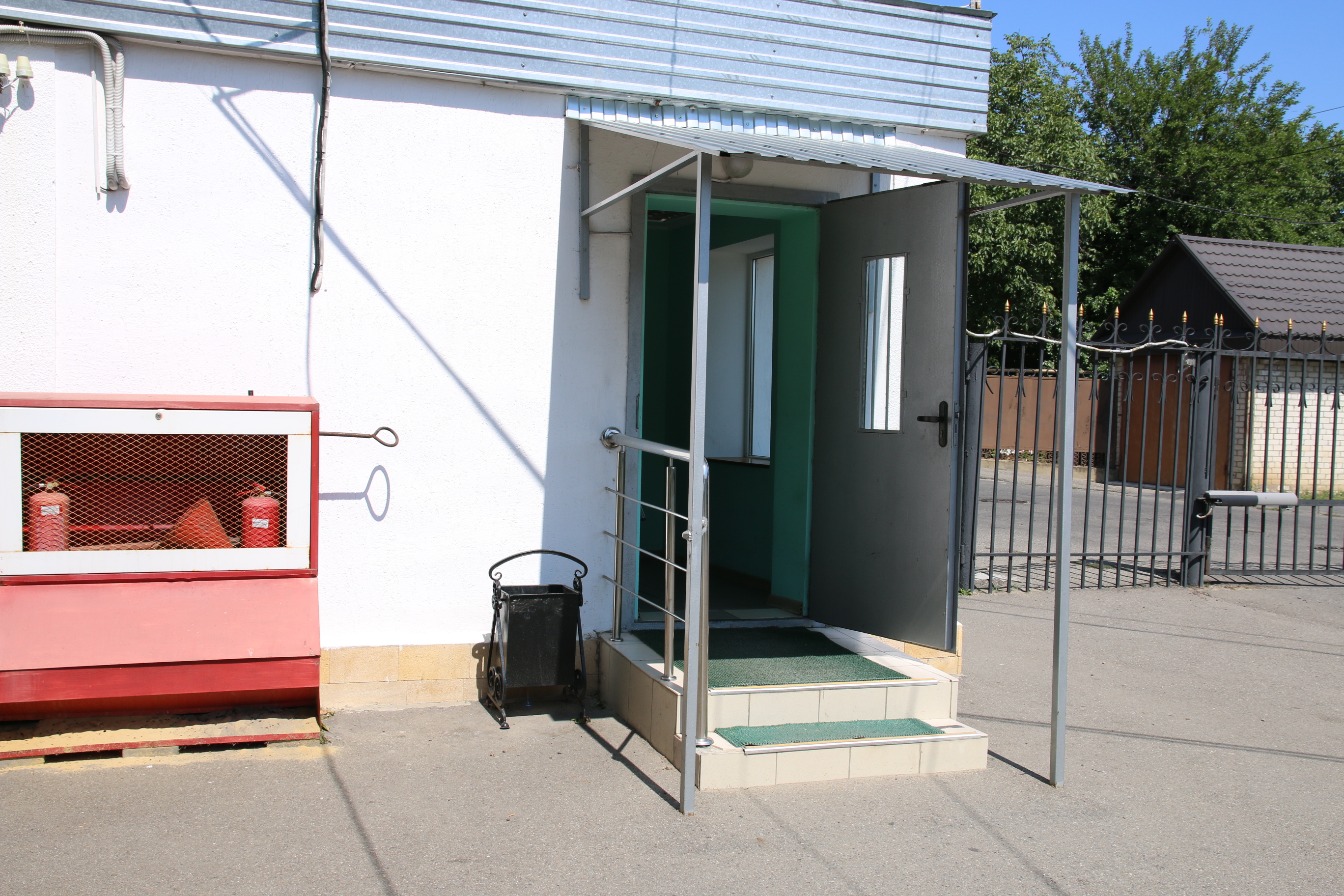 Выход с тротуара